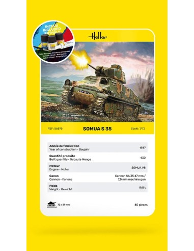 STARTER KIT Somua S35 