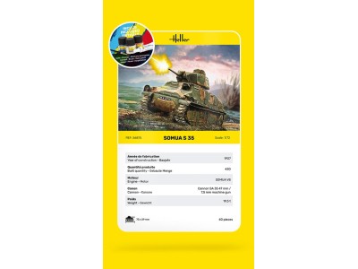 STARTER KIT Somua S35 
