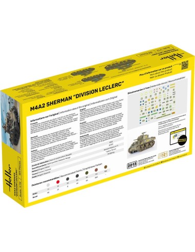 STARTER KIT M4A2 Sherman "Division Leclerc" 