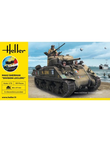 STARTER KIT M4A2 Sherman "Division Leclerc" 