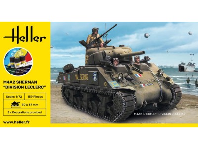 STARTER KIT M4A2 Sherman "Division Leclerc" 