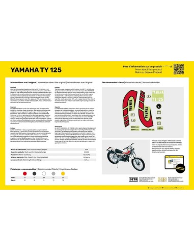 STARTER KIT Yamaha TY 125 