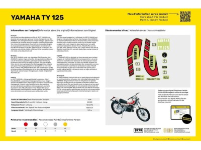STARTER KIT Yamaha TY 125 