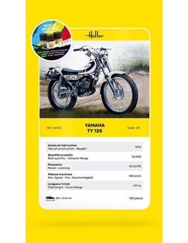 STARTER KIT Yamaha TY 125 