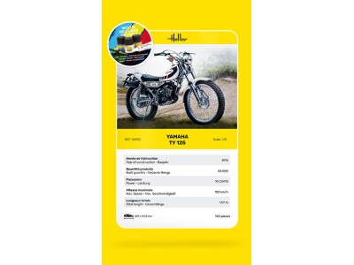 STARTER KIT Yamaha TY 125 