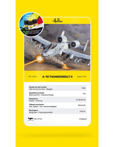 STARTER KIT A-10 Thunderbolt II 