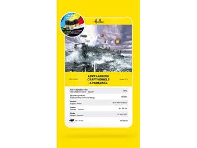 STARTER KIT LCVP Landing Craft Vehicle & Personnel 