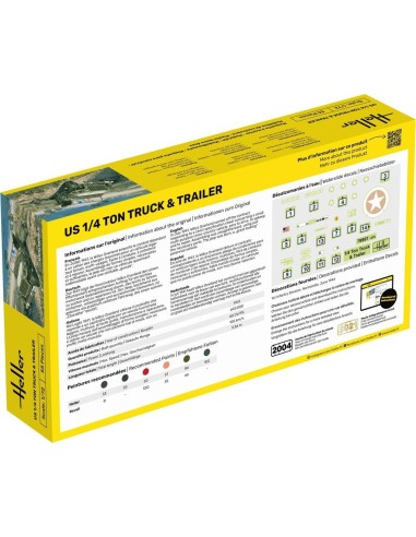 STARTER KIT US 1/4 Ton Truck & Trailer 