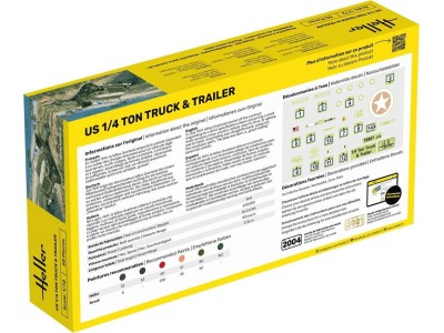 STARTER KIT US 1/4 Ton Truck & Trailer 