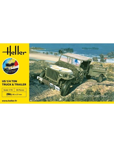 STARTER KIT US 1/4 Ton Truck & Trailer 