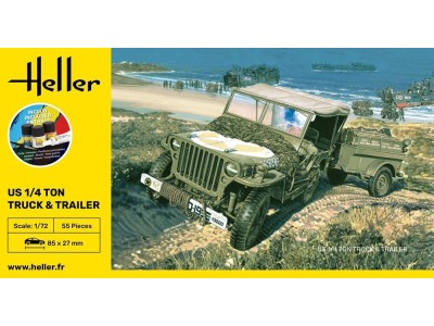 STARTER KIT US 1/4 Ton Truck & Trailer 