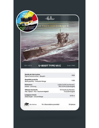 STARTER KIT U-Boot Type VII C 