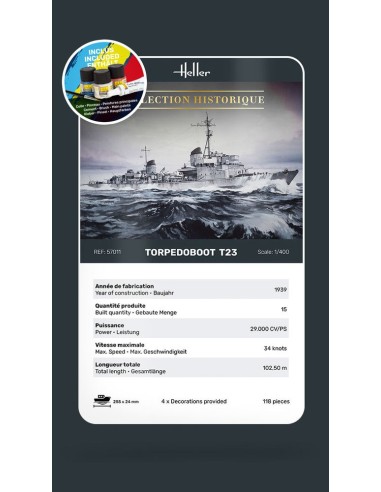 STARTER KIT Torpedoboot T23 