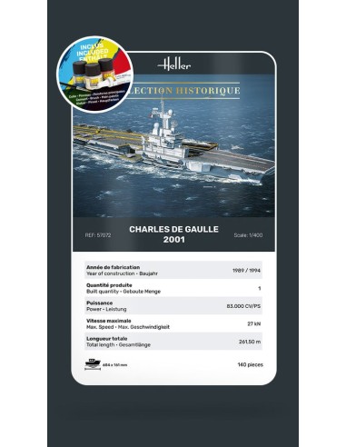 STARTER KIT Charles de Gaulle 