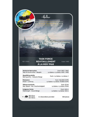 STARTER KIT Task Force Ravitaillement à la mer 1968 