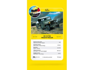 STARTER KIT US 1/4 Ton Truck 'n Trailer 