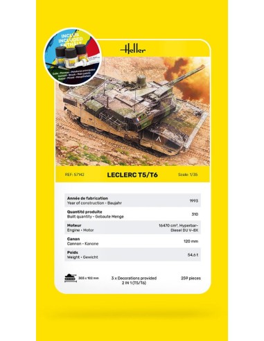 STARTER KIT Leclerc T5/T6 