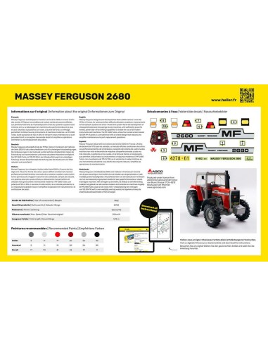 STARTER KIT Massey Ferguson 2680 