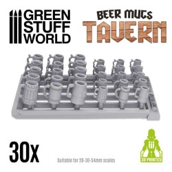 Chopes de bière - Taverne 2