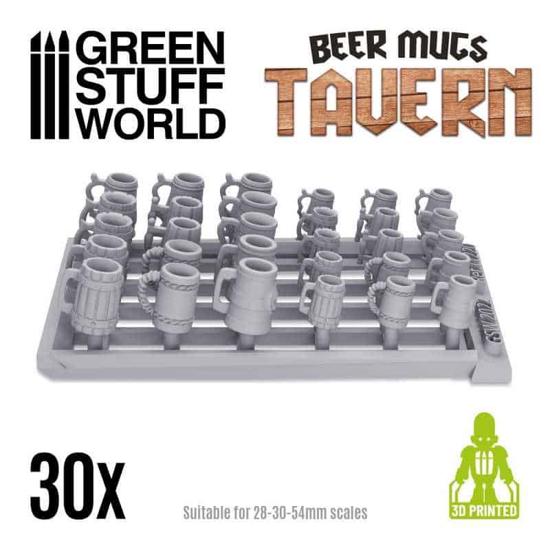 Chopes de bière - Taverne