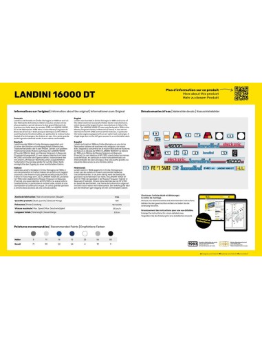 STARTER KIT Landini 16000 DT 