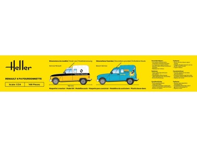 STARTER KIT Renault 4 F4 Fourgonette 