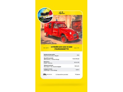 STARTER KIT Citroen 2CV AZU-B 250 Fourgonnette 
