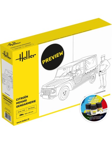 STARTER KIT Citroen Mehari Gendarmerie 