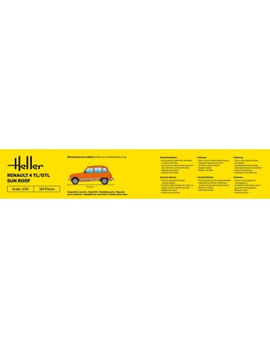 STARTER KIT Renault 4 TL/GTL Sun Roof 