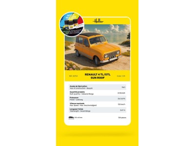 STARTER KIT Renault 4 TL/GTL Sun Roof 