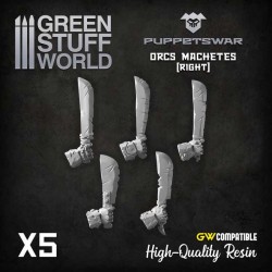 Machettes d'orques - Droit