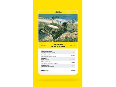 US 1/4 Ton Truck & Trailer 