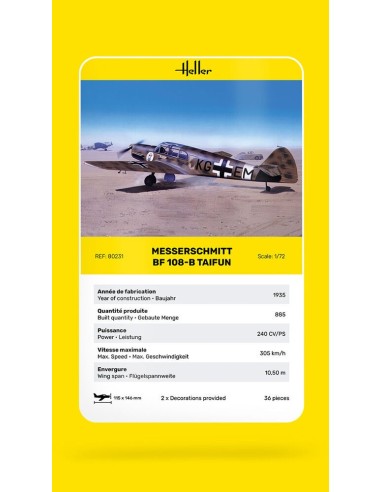 Messerschmitt Bf 108 B Taifun 