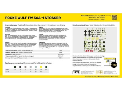 Focke Wulf FW 56A-1 Stösser 