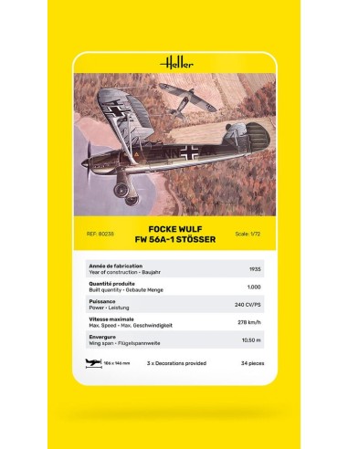 Focke Wulf FW 56A-1 Stösser 