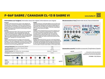 F-86F Sabre / Canadair CL-13 B Sabre VI 
