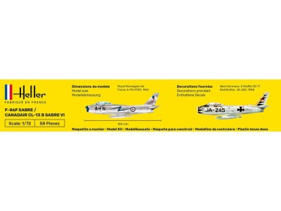F-86F Sabre / Canadair CL-13 B Sabre VI 