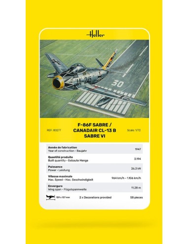 F-86F Sabre / Canadair CL-13 B Sabre VI 