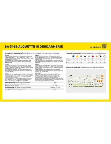 SA 316 Alouette III Gendarmerie 