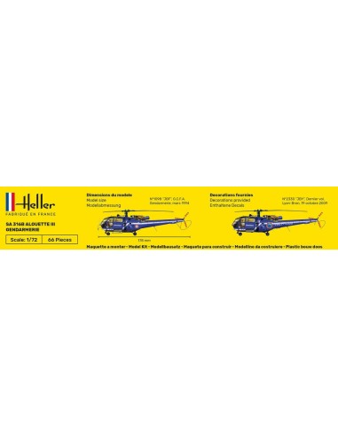 SA 316 Alouette III Gendarmerie 