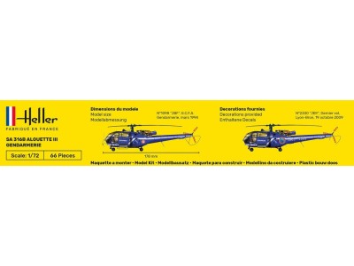 SA 316 Alouette III Gendarmerie 