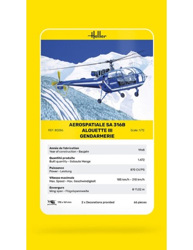 SA 316 Alouette III Gendarmerie 