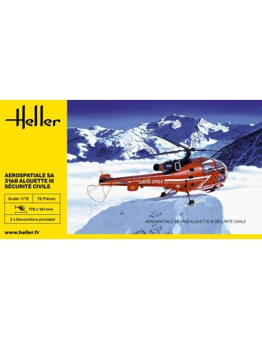 Alouette III Sécurité Civile 