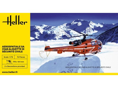 Alouette III Sécurité Civile 