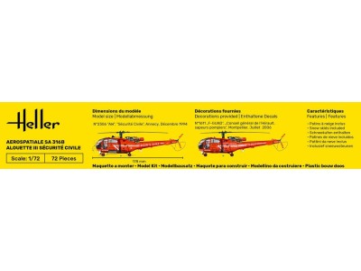 Alouette III Sécurité Civile 