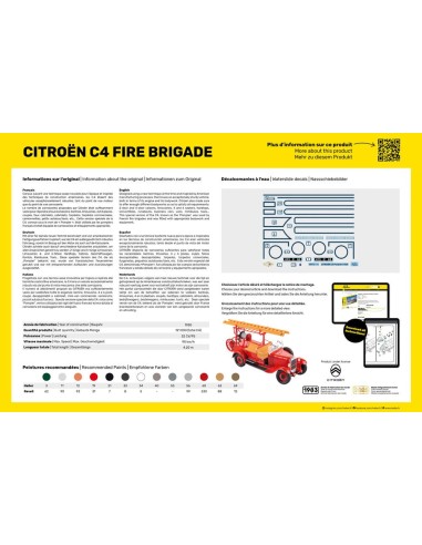 Citroen C4 Fire Brigade 