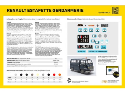 Renault Estafette Gendarmerie 