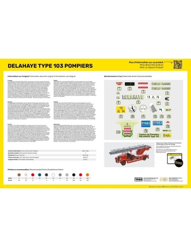 Delahaye Type 103 Pompiers 