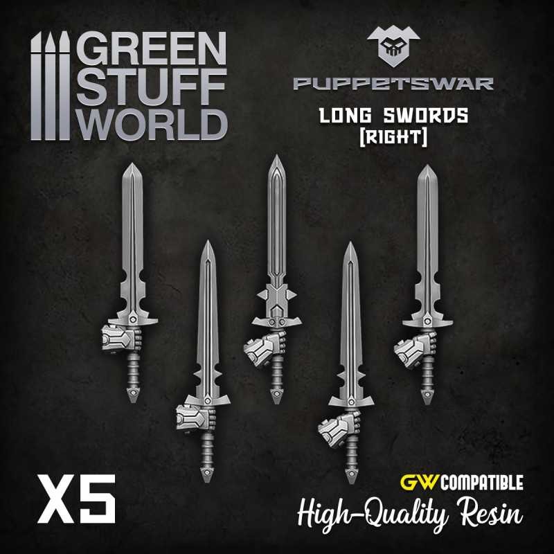 Épées longues - Droite