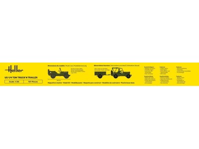 US 1/4 Ton Truck 'n Trailer 